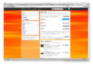 Fig. 21. Twitter.com Discover Workspace